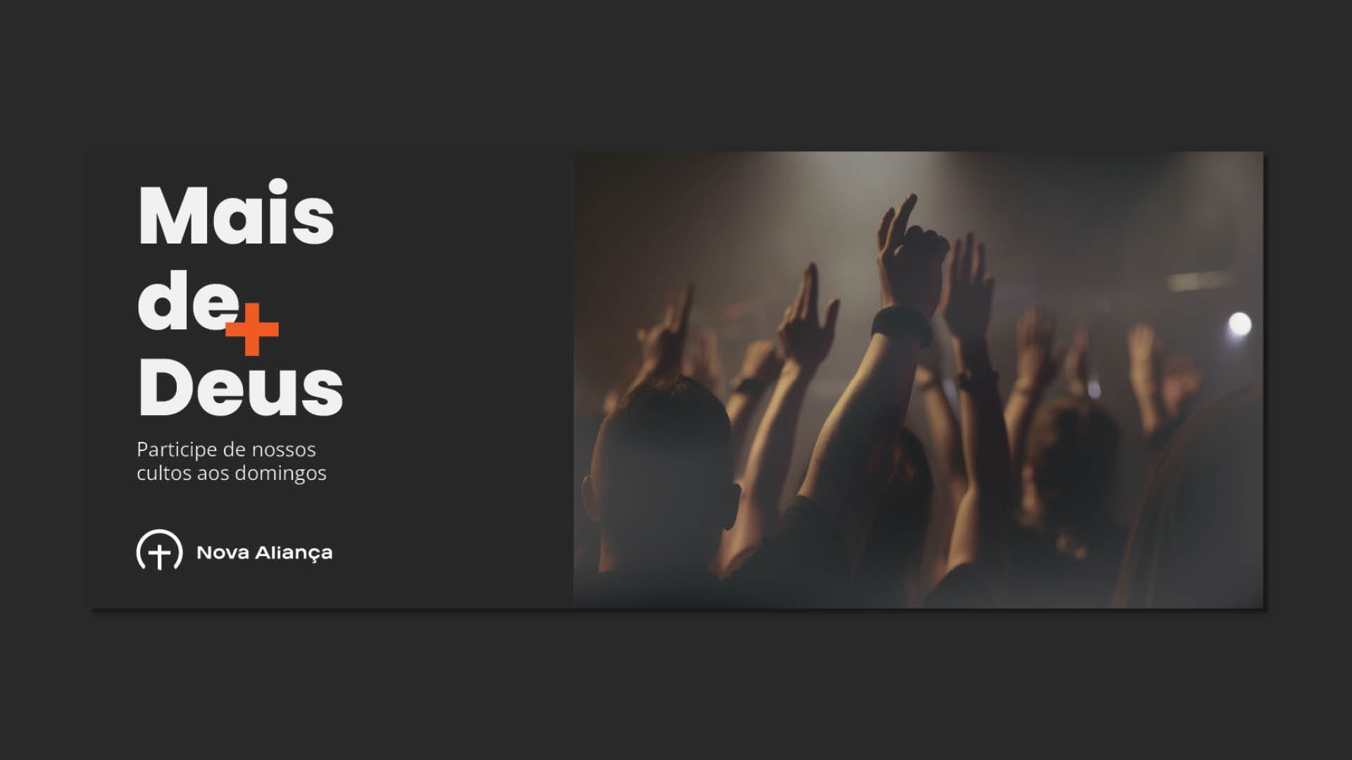 Banner “Mais de Deus”